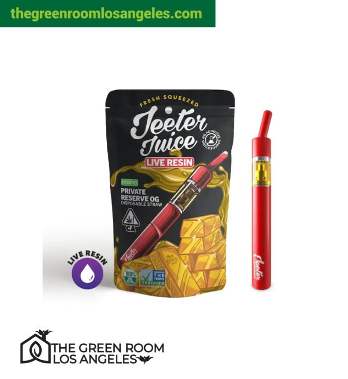 jeeter juice disposable live resin straw